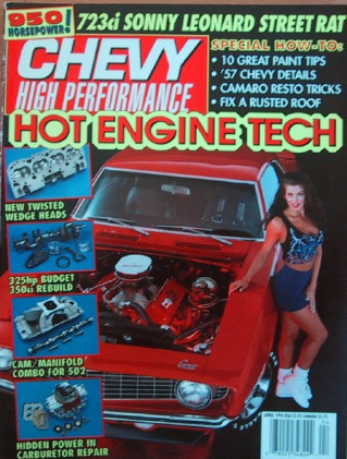CHEVY HIGH PERFORMANCE 1994 APR - MONSTER MOTORS